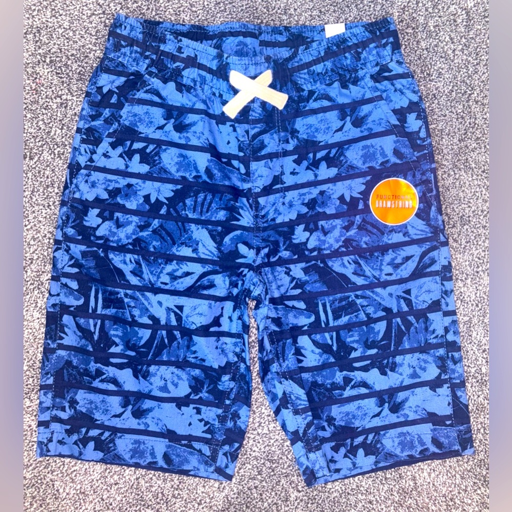 Children’s place Blue Floral Patterned Shorts. Boys Size: 8